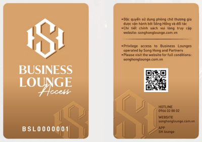 thẻ phòng chờ thương gia Business lounge access